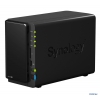 Сетевой накопитель Synology DS213+ Сетевой накопитель с 2 отсеками для 3.5” SATA(II) или  2,5” SATA/SSD, 1.067 ГГц (Двухядерный) CPU, RAM 512Mb