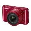 PhotoCamera Nikon 1 S1 red 10.1Mpix 11-27.5mm 3" 1080p SDHC Ком-т с объективомEN-EL20  (VVA193K005)