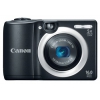 PhotoCamera Canon PowerShot A1400 black 16Mpix Zoom5x 2.7" 720p SDXC CCD IS el VF AA  (8115B002)