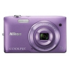 PhotoCamera Nikon CoolPix S3500 violet 20.1Mpix Zoom7x 2.7" 720p 25Mb SDXC CCD IS opt EN-EL19  (VNA293E1)