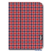 Чехол Merc fabric folio Check для Apple iPad mini синий/красный