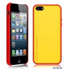 Чехол пластиковый Araree Amy 1+1 для iPhone 5 Red Mango