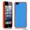 Чехол пластиковый Araree Amy 1+1 для iPhone 5 Orange Coral