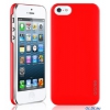 Чехол пластиковый Araree Half для iPhone 5 красный