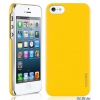 Чехол пластиковый Araree Half для iPhone 5 желтый