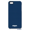 Чехол пластиковый Merc printed Polkerdot для iPhone 5, 5S синий