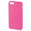 Футляр Slim Glitter  для Apple iPhone 5, ультра тонкий 0.4 мм, покрытие с эффектом мерцания, пластик, розовый, Hama     [ObG] (H-118905)