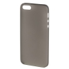 Футляр для Apple iPhone 5, ультра тонкий (0.4 мм),пластик, серый, Hama     [ObG] (H-118921)