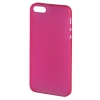 Футляр для Apple iPhone 5, ультра тонкий (0.4 мм),пластик, розовый, Hama     [ObG] (H-118922)