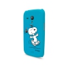 Чехол для GALAXY S III Mini (SNOOPY) - из твердого пластика, синий. (iLuv-iCS7H385BLU)