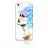 Чехол для iPhone 5, WHITE DIAMONDS, iPhone5 ISIS White, пластик, украшен кристаллами Swarovski, белый. (WD-1210ISI47)