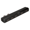 Концентратор  "V2" USB 2.0 1:5, для PS3/PS3 Slim, пассивный, светодиодная индикация рабочих режимов, черный, Hama     [ObO] (H-115430)