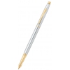 Перьевая ручка Cross Classic Century Medalist, цвет: Chrome/23Ct Gold Plated, перо: F (AT0086-75FF)
