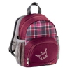 Рюкзак детский Little Dressy berry-check, 5.5х27.5х21.5 см., вишневый, Step by Step Junior (H-103112)