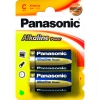 PANASONIC Щелочная  батарейка AlkalinePowerBronze LR14/Baby/C/в блистере 2 шт (LR14REB/2BP)