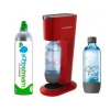 Сифон SodaStream Genesis красный/титан (пластиковая бутылка 1л.+газ. баллон на 60 л. воды в комплекте) (SODA_1917511071)
