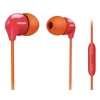 Наушники с микрофоном Philips SHE3575OP/10 оранжевый/розовый 1,2м