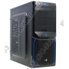 Miditower Aerocool <V3X (Evil) Blue Edition> Black ATX  без БП