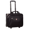 Чемодан на колесах малый Deluxe Copenhagen, внеш.разм. 29 х 36.5 х 41.5 см, вес 3740 гр., полиэстер, черный, Ellehammer (H-103249)