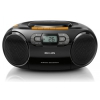 Аудиомагнитола Philips AZ-328/12 черный (AZ328/12)