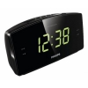 Радиобудильник Philips AJ3400/12 черный LCD подсв:зеленая часы:цифровые FM