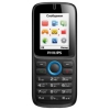 Мобильный телефон Philips E1500 черный моноблок 2Sim 1.7" BT  (8712581684433)