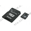 Qumo <QM16(G)MICSDHC10> microSDHC 16Gb Class10  +  microSD-->SD  Adapter