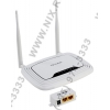 TP-LINK <TL-WR843ND> Wireless AP/Client Router (4UTP 10/100Mbps, 1WAN,  802.11b/g/n, 300Mbps, 2x5dBi)