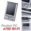 POCKET PC TOSHIBA E750 + Рус.SOFT(IPXA255-400MHZ,32MB ROM,64MB+32MB(NAND) RAM,WI-FI,CFI/II,SD,3.8",240X320,LI-ION)