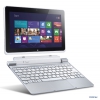 Планшетный ПК Acer Iconia Tab W511 (NT.L0NER.001) 64Gb 10" 3G Dock 10" IPS (1366x768)/Atom Z2760/2Gb/64Gb/Cam 2Mp, 8Mp/Док-станция/3G/WiFi/BT/Win8