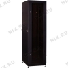 NT PRACTIC / MGLASS 47-68 B Шкаф 19" напольный, чёрный 47U 600x800, дверь  стекло-металл (3ч)