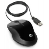 Мышь HP X1500 черный оптическая USB (2but) (H4K66AA)