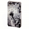 Футляр Liberty для мобильного телефона Apple iPhone 4/4S, украшен кристаллами Swarowski, хром, White Diamonds     [OhG] (H-108516)