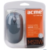Мышь ACME MS11W Cartoon Оптическая проводная мышь белая