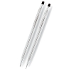 Набор CROSS Century II: шариковая ручка и механический карандаш 0.7 мм, цвет: Lustrous Chrome (350105WG)
