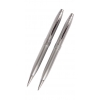 Набор Cross Stratford: шариковая ручка и механический карандаш 0.7 мм, цвет: Satin Chrome (Только B-to-B и маг-нов кат-и "B"и "C") (AT0171-2)