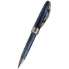 Ручка шариковая, Сальвадор Дали, корпус темно-синий, отделка покрытие палладий. (Vs-666-18)
