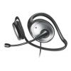 Наушники с микрофоном Philips SHM6103U черный/серебристый (2м) накладные (оголовье)