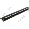 Patch Panel 19" 1U UTP 24 port кат.6 5bites <LY-PP6-07>разъём KRONE&110  (dual IDC)