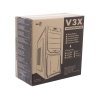 Корпус Aerocool [PGS-V] V3X Advance чёрный , ATX, без БП, 1х USB 3.0 + 1х USB 2.0, в комплекте 1х 120мм red LED + 1x 80мм black fan. (4710700957332)