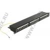 Patch Panel 19" 1U FTP 24 port кат.5e 5bites <LY-PP5-30>разъём  KRONE экранированная