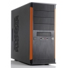 Корпус Xigmatek Asgard II черный/оранжевый w/o PSU ATX 4x80mm 1x92mm 4x120mm 2xUSB2.0 audio bott PSU
