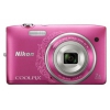 PhotoCamera Nikon CoolPix S3500 pink 20.1Mpix Zoom7x 2.7" 720p 25Mb SDXC CCD IS opt эксклюзивный дизайнEN-EL19  (VNA296E1)