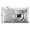 PhotoCamera Nikon CoolPix S3500 silver 20.1Mpix Zoom7x 2.7" 720p 25Mb SDXC CCD IS opt EN-EL19  (VNA290E1)