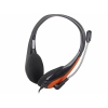 Гарнитура Defender Esprit HN-836 BO Черный + Оранж, кабель 2м (63836)
