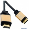 Кабель DEFENDER А/В HDMI07-06PRO (ver. 1.4) HDMI(M)-MiniHDMI(M), 1.8м, BL (87441)