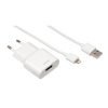 Зарядное устройство USB + кабель USB A-Apple Lightning (m-m), 1.5 м, белый, Hama     [OhN] (H-119424)