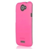 Чехол Incipio для HTC One X Feather Shine розовый неон/прозрачный (HT-306)