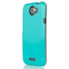 Чехол Incipio для HTC One X Feather Shine синий неон/прозрачный (HT-307)