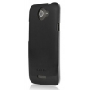 Чехол Incipio для HTC One X Feather Shine черный/прозрачный (HT-301)